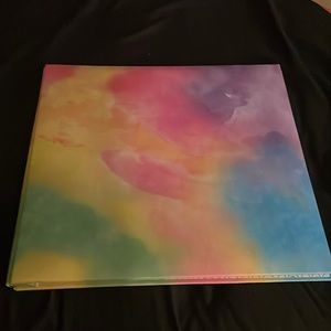 rainbow scrapbook